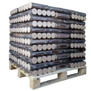 Bûches de bois densifié – 100 % Feuillus – Palette de 960 Kg